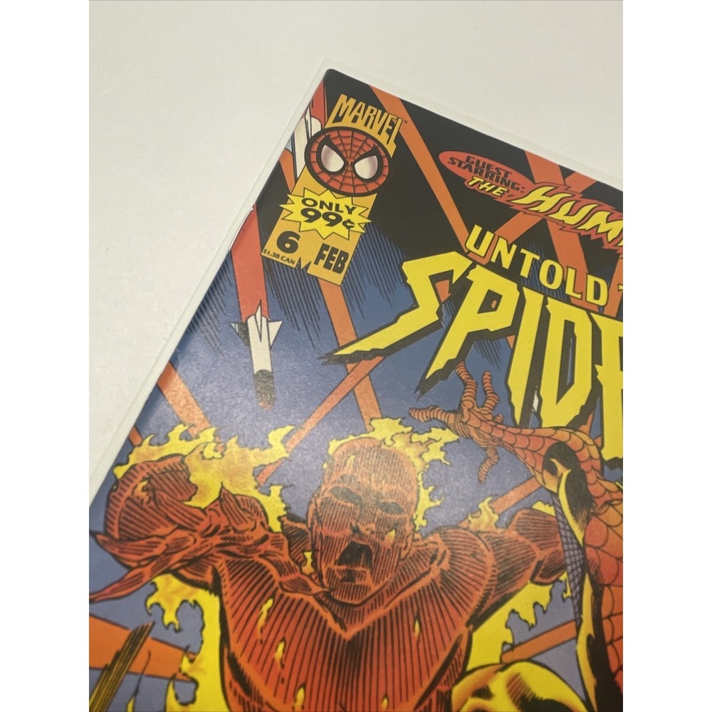 Marvel Comics Untold Tales of SPIDER-MAN #6 February 1996 - Picture 5 of 11